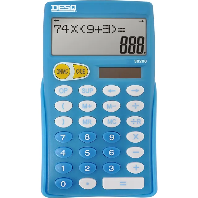 Desq Rekenmachine -School- Blauw