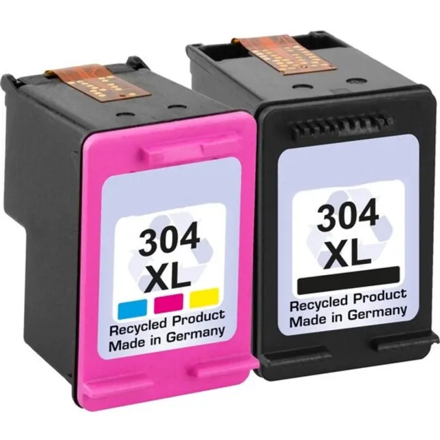 Inktkeuze 304XL Zwart + Kleur - Huismerk inktcartridge compatible met HP DeskJet 2620 / DeskJet 2620 / DeskJet 2621 / DeskJet 2622 / DeskJet 2623 / DeskJet 2630 / DeskJet 2630 / DeskJet 2632 / DeskJet 2633 / DeskJet 2634 / DeskJet 3720 / DeskJet 3720 / 3730 Zwart, Cyaan, Geel, Magenta