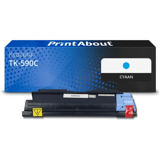 PrintAbout Kyocera TK-590C toner cyaan