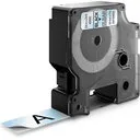 Dymo Huismerk DYMO D1 45800/S0720820 Labeltape 19mm Zwart op Transparant
