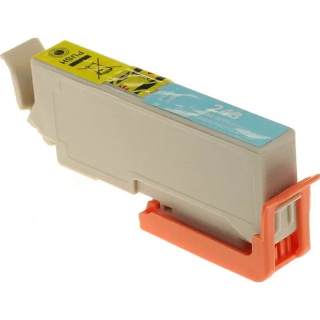 InktDL Huismerk geschikt voor Epson 24XL inktcartridge Cyaan - XP-55 - XP-750 - XP-760 - XP-860 - XP-950 - XP-960 - XP-970