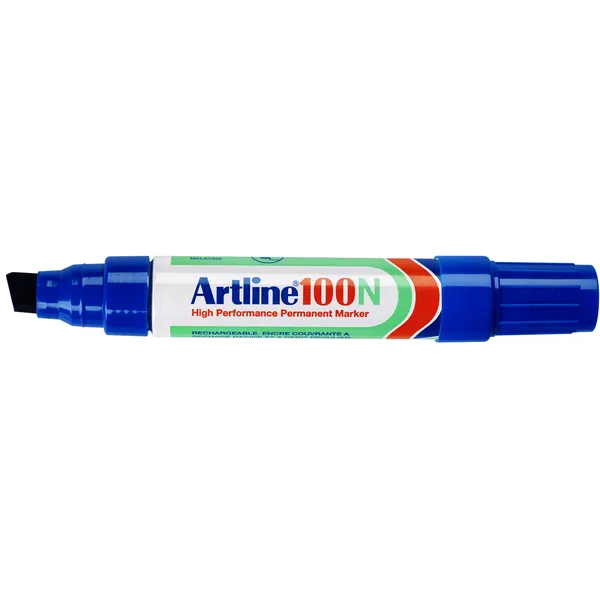 Artline Viltstift Artline 100 schuin 7.5-12mm blauw