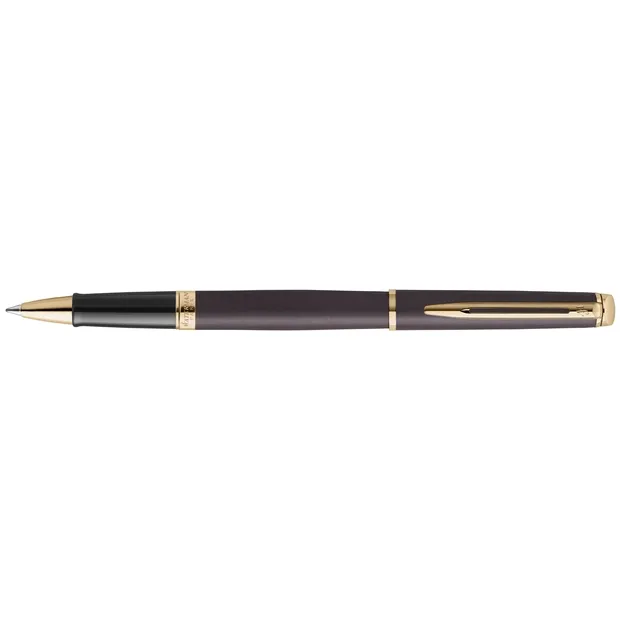 Waterman Rollerpen Waterman Hémisphère Fashion Colors metallic black GT fijn zwart
