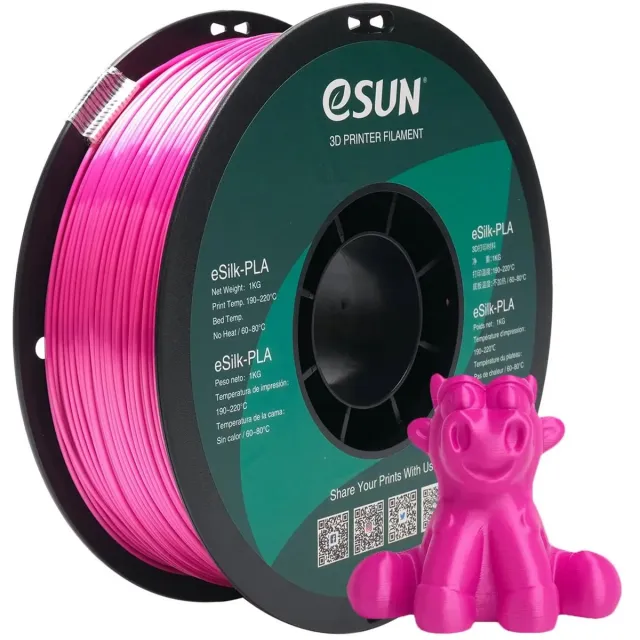 ESUN ePLA-Silk Violet / Violet - 1 kg - 1.75 mm - 3D printer en 3D pen filament