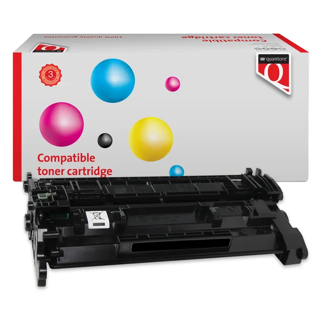 Quantore Tonercartridge Quantore alternatief tbv CANON 057H zwart