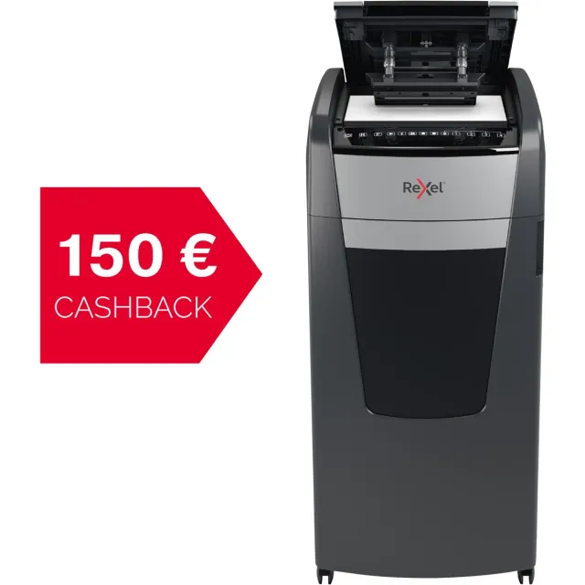Rexel Optimum Auto+ 600X papiervernietiger zwart