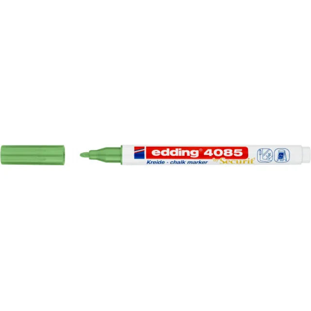 Edding Krijtstift edding 4085 by Securit rond 1-2mm metallic groen