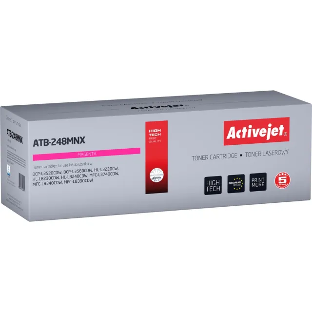 ActiveJet ATB-248MNX tonercartridge 1 stuk(s) Compatibel Violet