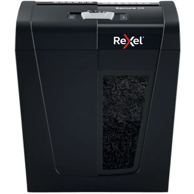 Rexel Papiervernietiger Rexel Secure X8 P4 snippers 4x40mm zwart