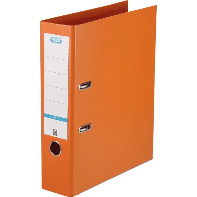 Elba ordner Smart Pro+, oranje, rug van 8 cm