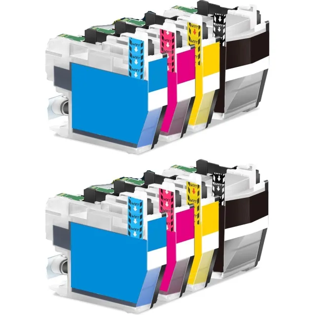 InktDL Huismerk geschikt voor Brother LC-3217 XL Inktpatronen (8X) - MFC-J5330DW - J5730DW - J6530DW - J6930DW Multipack 8 Cartridges