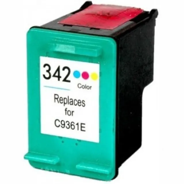 Inktkenners Inktcartridge Geschikt voor HP 342XL | 1x Kleur Geschikt voor HP DeskJet 5420, 5440, Photosmart C3170, PSC 1507, 1513S