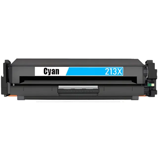 Inktkenners Toner geschikt voor HP 213X | 1x Cyaan geschikt voor HP Color Laserjet Enterprise 5700 dn - 6700 dn - 6701 dn - MFP 5800 dn - MFP 5800 f - MFP 6800 dn - Flow MFP 5800 zf - Flow MFP 5800 zfw+ - Flow MFP 6800 zf
