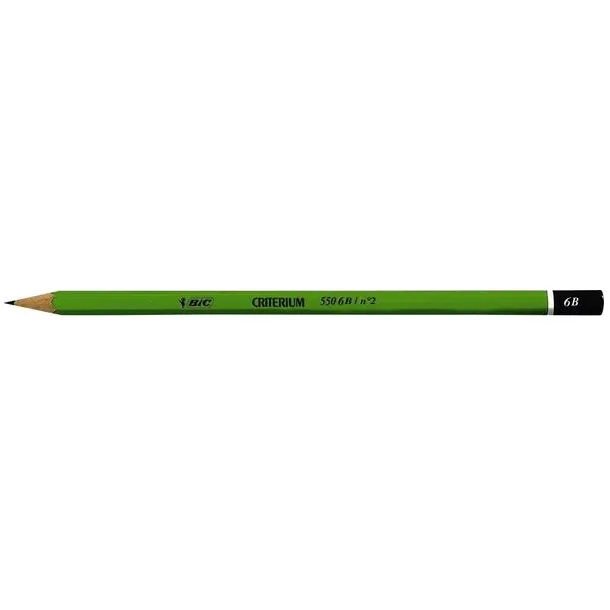 Bic Potlood Bic Criterium 550 zeshoekig 6B