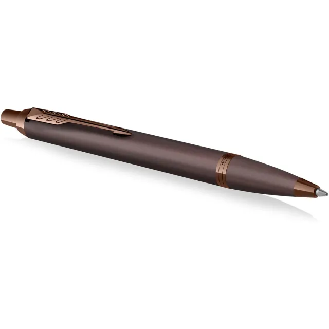 Parker IM Monochrome balpen Bordeaux, medium, giftbox blauw