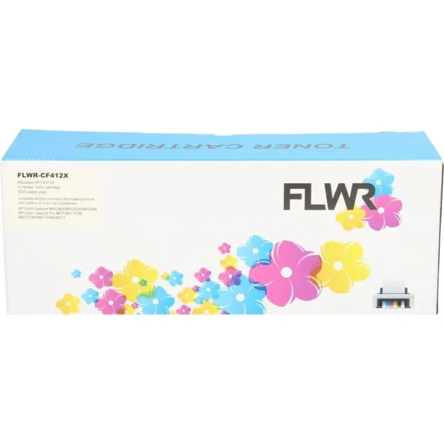FLWR Toner / 410X / Geel - Geschikt voor HP