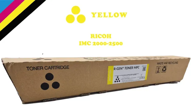 Ricoh Toner Ricoh IM C2000 /2500 Yellow– Compatible