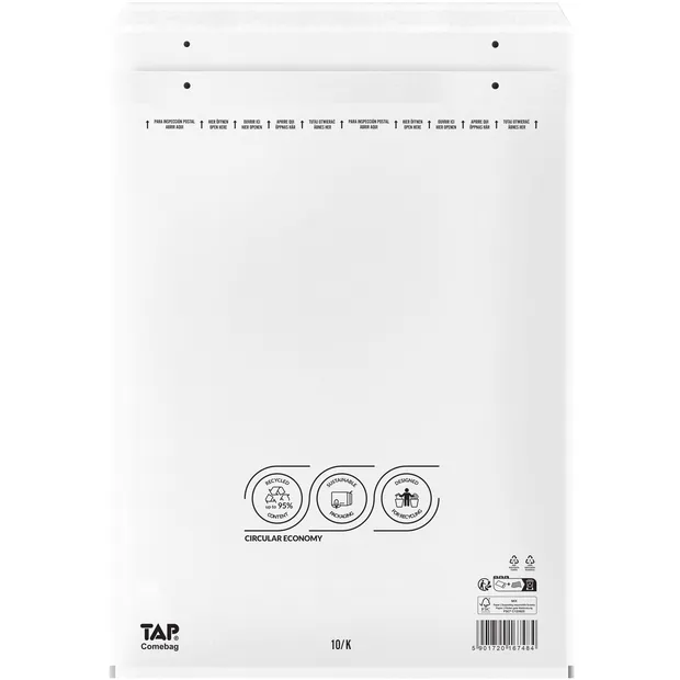 TAP Envelop TAP Comebag luchtkussen nr 20 370x480mm 100 stuks