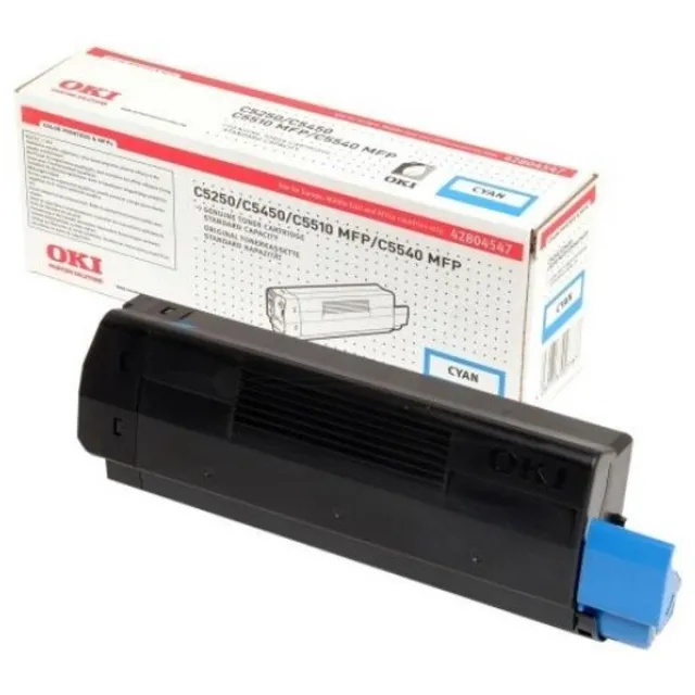 Oki Toner C5250 blauw Cyaan, Cyan