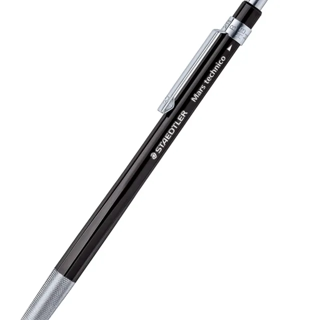 Staedtler vulpotlood Mars technico 2 mm, zwarte houder
