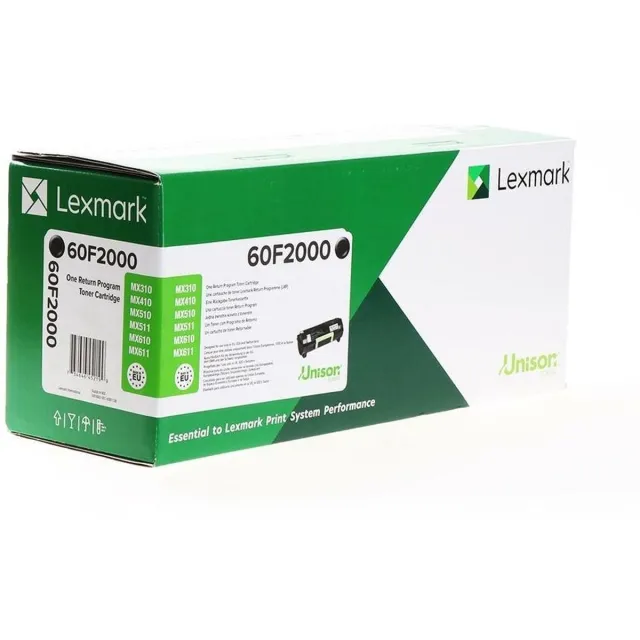 Toner Lexmark 602 Black