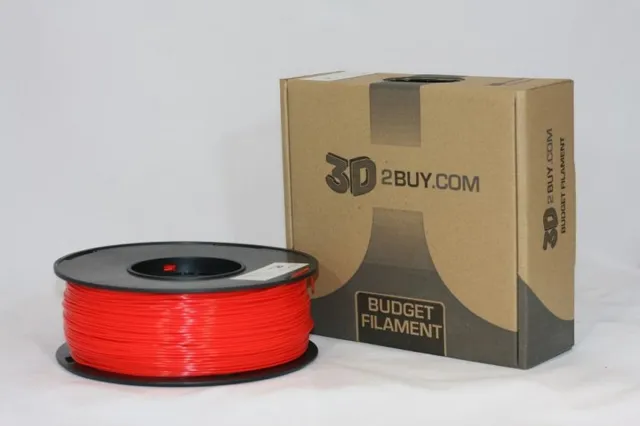 3D2BUY 3D printmaterialen - PLA Filament 1.75mm - lichtroze, transparant, rood licht roze