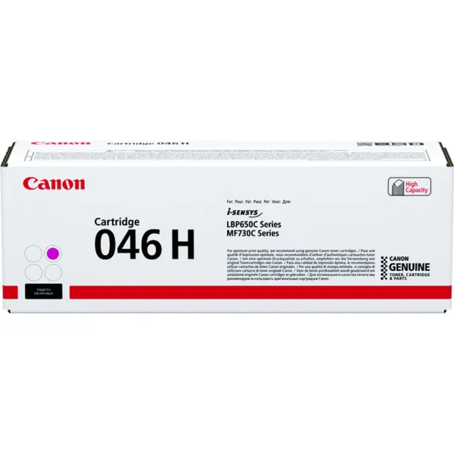 Canon 046 H tonercartridge 1 stuk(s) Origineel Magenta