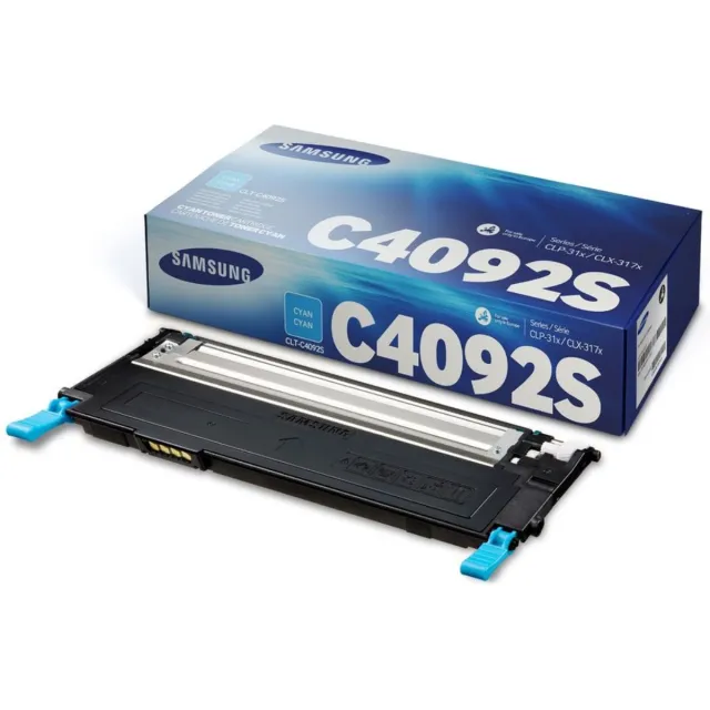 Samsung ORIGINEEL CLTC4092SELS|C4092 Samsung CLP-310 / 315 Tonercartridge - Cyaan
