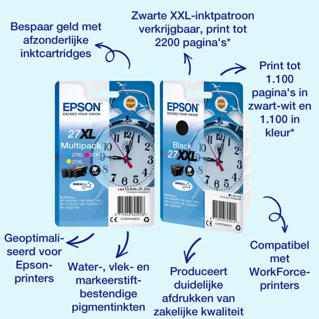 Epson 27 - Inktcartridge / Multipack