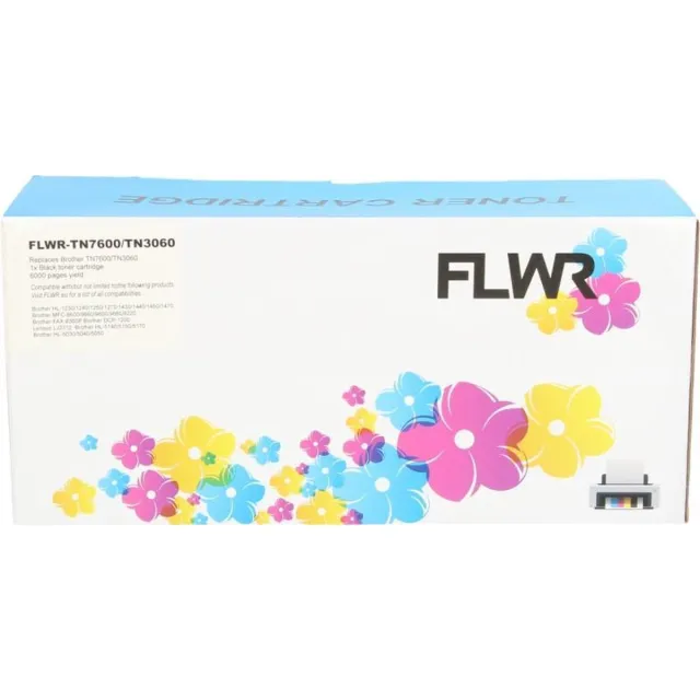 FLWR Toners / Brother TN-3060 / zwart / Geschikt voor Brother