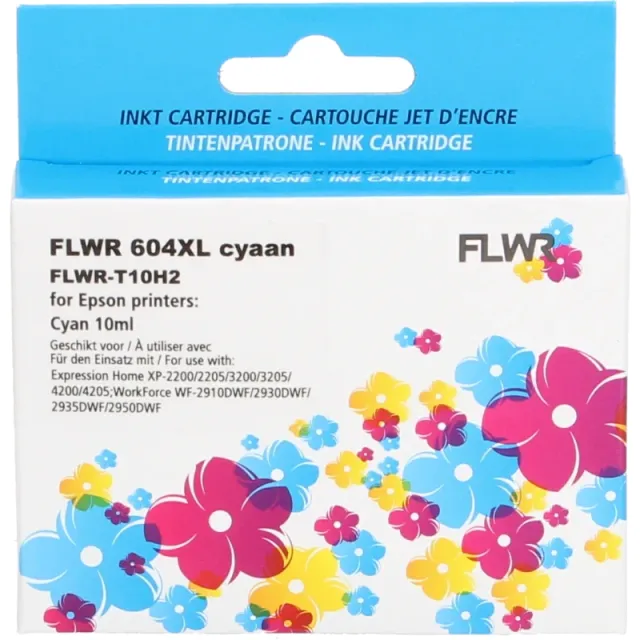 FLWR Epson 604XL cyaan (Huismerk (compatible))