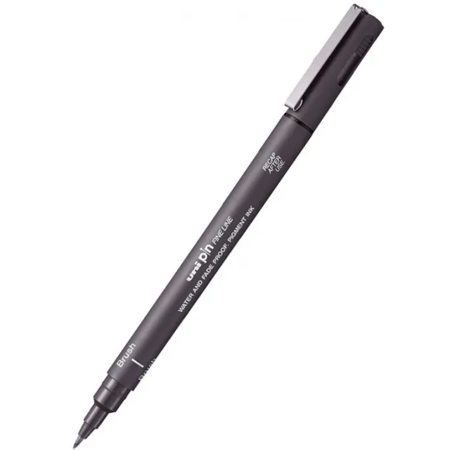 Uni-ball Fineliner Uni-ball Pin 0.7mm zwart