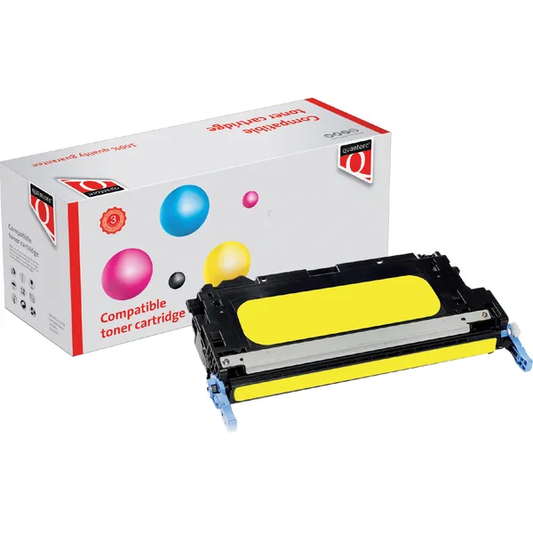 Quantore Tonercartridge Quantore alternatief tbv HP Q6472A 502A geel