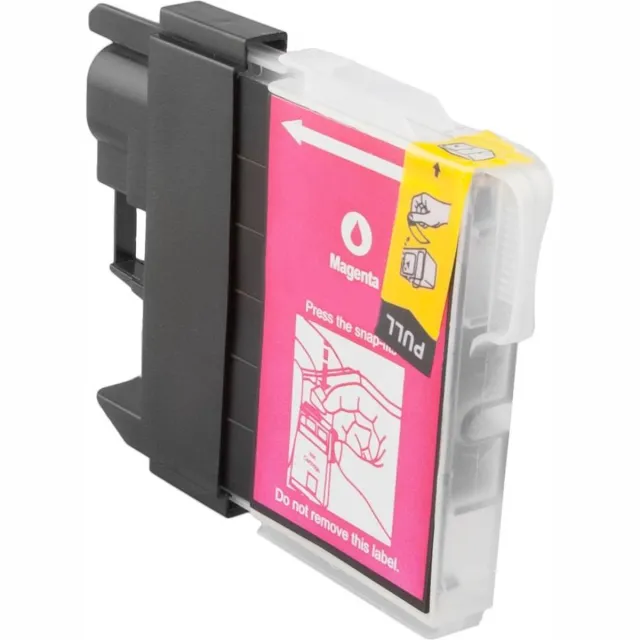 InktDL Huismerk geschikt voor Brother LC-980 XL inktcartridge Magenta - DCP/MFC - 145C - 165C - 195C - 365CN - 375CW - 250C - 255CW - 290C - 295CN - J615W