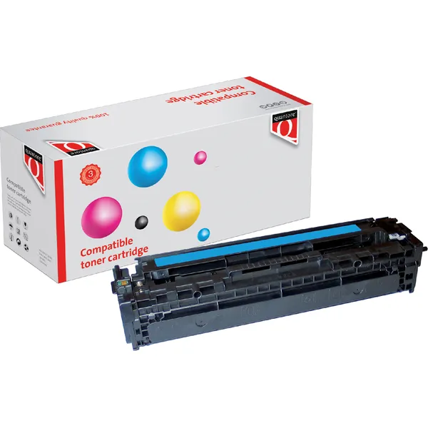 Quantore Tonercartridge Quantore alternatief tbv HP CF211A 131A blauw False