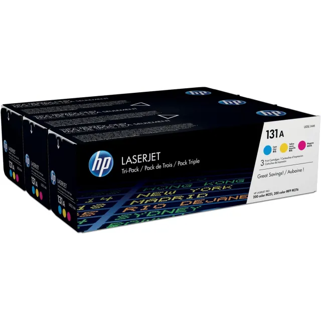 Hp toner 131A, 1 800 pagina's, OEM U0SL1AM, 3 kleuren