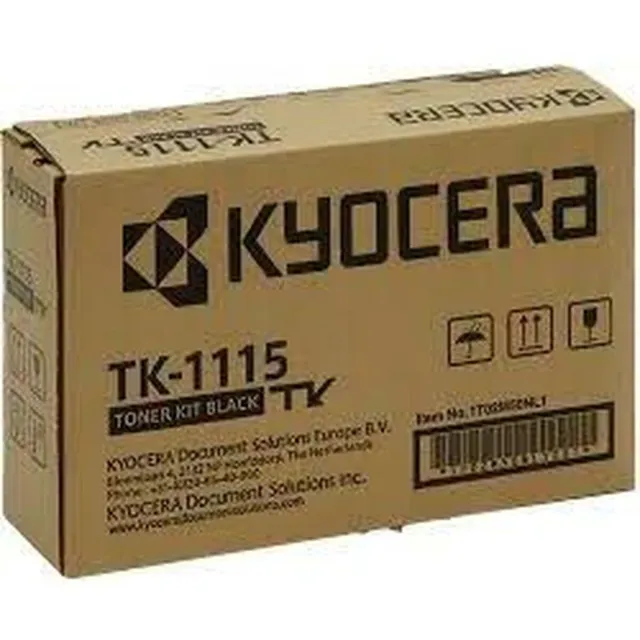 Kyocera TK-1115 - Tonercartridge - 1 stuk - Origineel - Zwart
