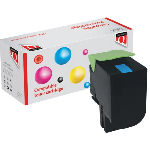 Quantore Tonercartridge Quantore alternatief tbv Lexmark 24B6008 blauw