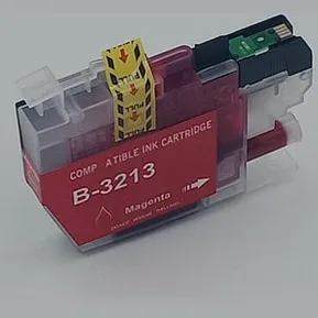 KATRIZ huismerk inkt voor|Brother LC3213XLM (Brother 3213XL) | Met chip Magenta