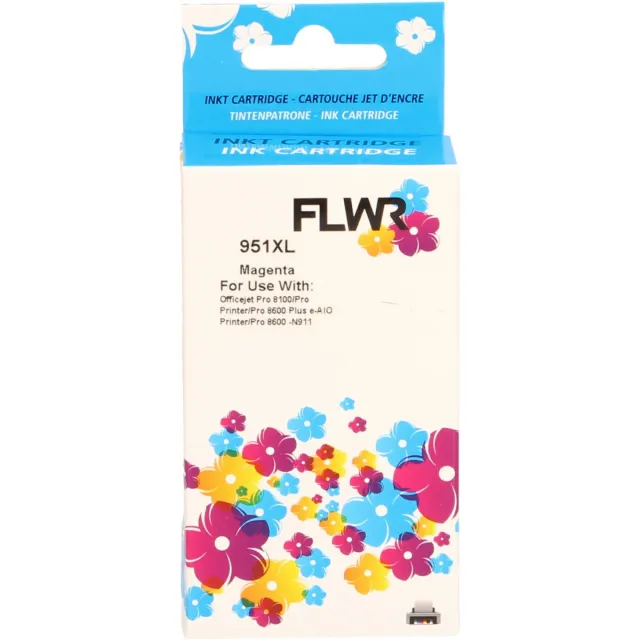 FLWR Cartridges / HP 951XL / magenta / Geschikt voor HP