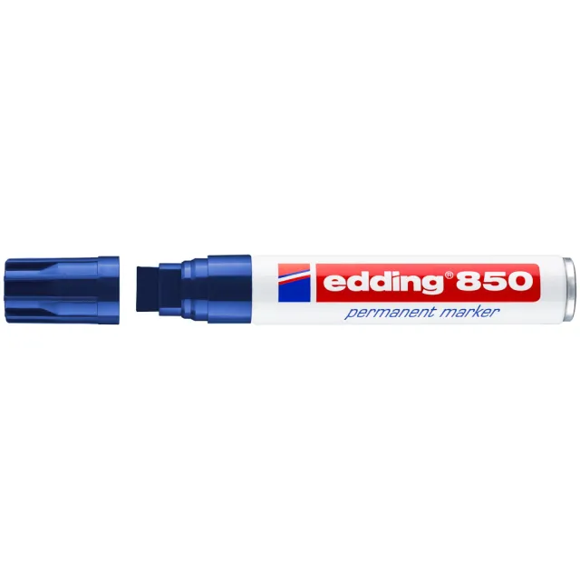 Viltstift edding 850 blok 5-16mm blauw