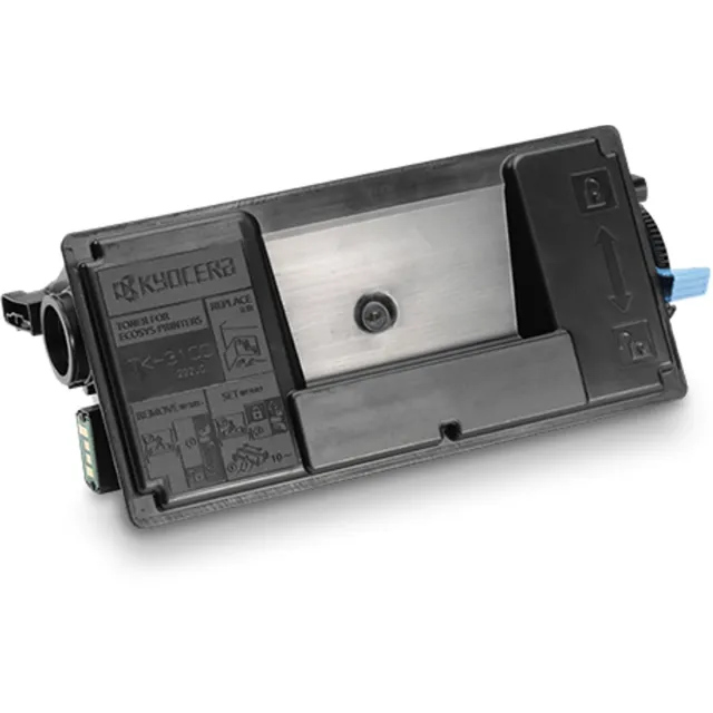 Inktkenners Toner Geschikt voor Kyocera TK-3100 | 1x Zwart geschikt voor M3040dn - ECOSYS M3540dn - FS-2100D - FS-2100DN - FS-4100D - FS-4100DN - FS-4200DN - FS-4300D