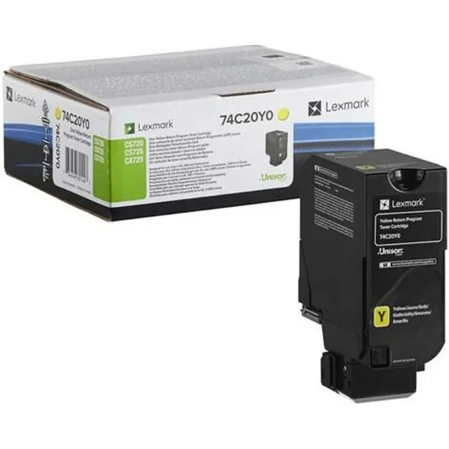 Lexmark Toner Lexmark 74C20Y0 Yellow