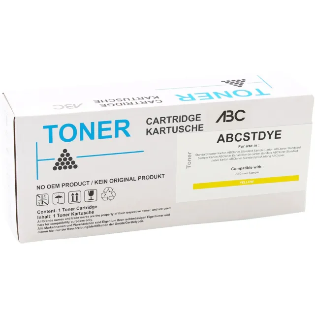 ABC huismerk toner geschikt voor Xerox 006R01658 geel geschikt voor Xerox Colour C60 C70 Color C60