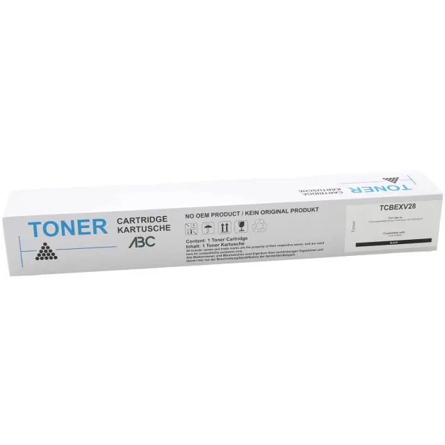 ABC huismerk toner geschikt voor Canon C-EXV28 K zwart voor Imagerunner Advance C5045 C5045i C5051 C5051i C5250 C5250i C5255 C5255i