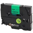 Brother Huismerk Brother TZe-731 Labeltape 12mm Zwart op Groen