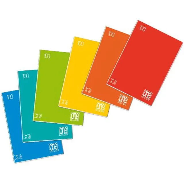 Blasetti One Color MAXI schrijfblok & schrift A4 25 vel Meerkleurig