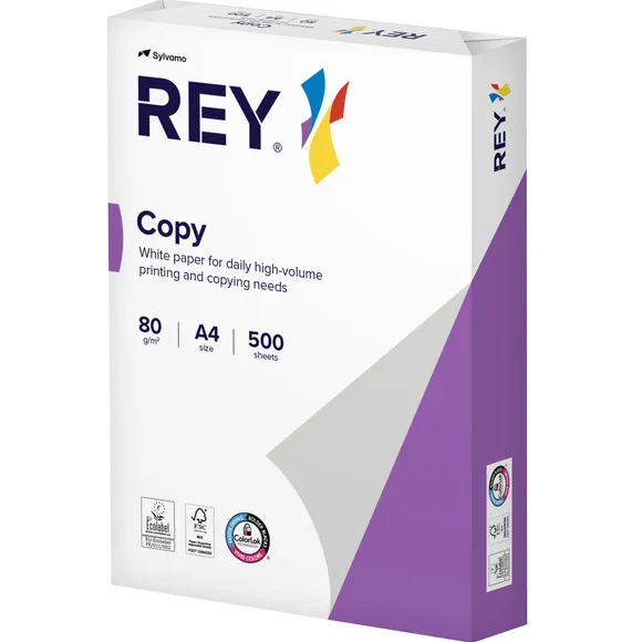 Rey Kopieerpapier Rey Copy A4 80gr wit 500 vel