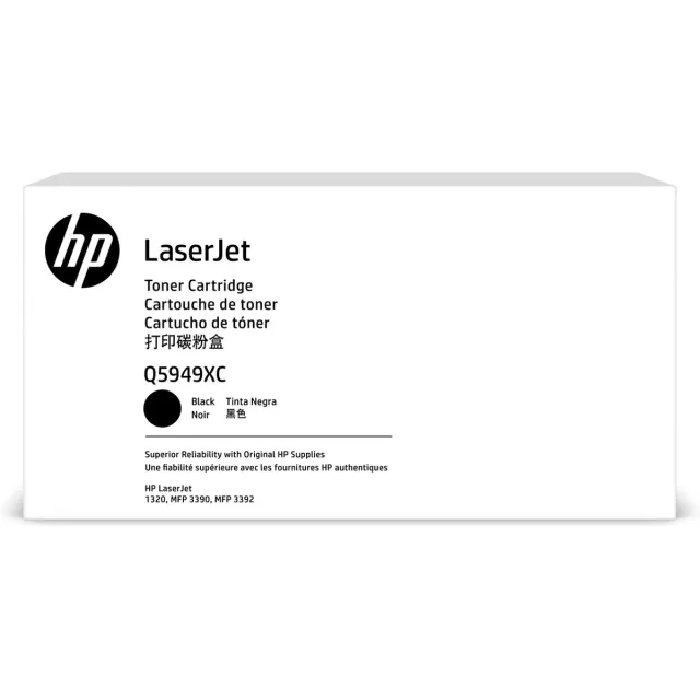 HP Tonercartridge Q5949XC Zwart