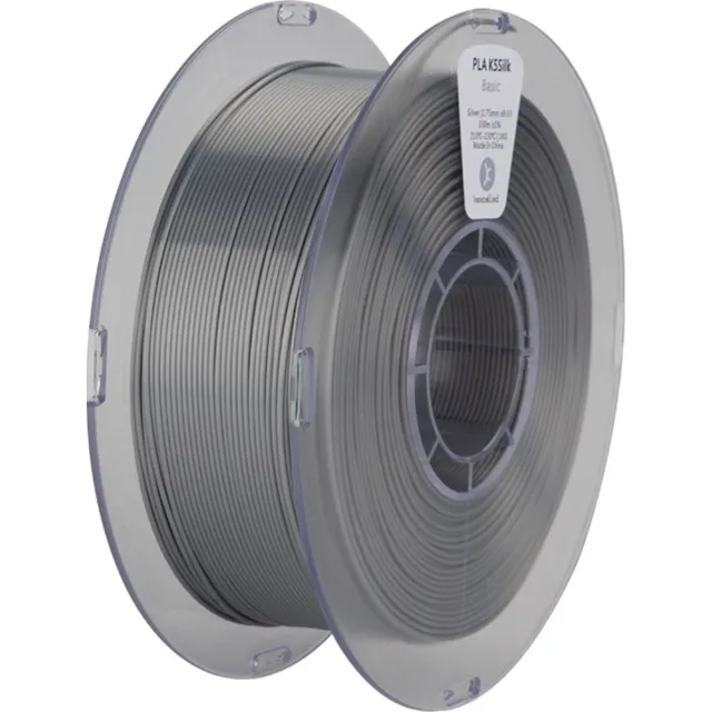 kexcelled PLA Zilver /Silver 1.75mm 500g 3D Printer filament Zilver/Silver - PLA K5SILK 500g